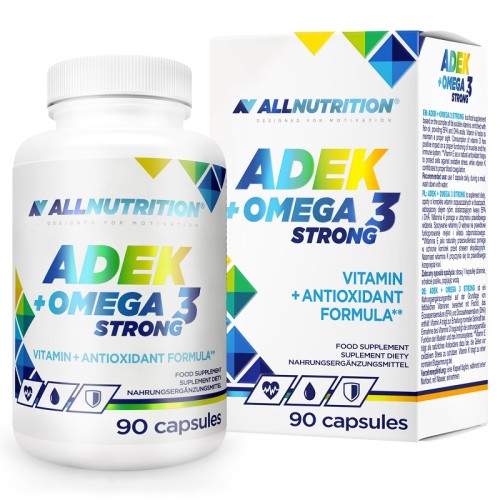 All Nutrition ADEK + Omega 3 Strong, 90 Capsules